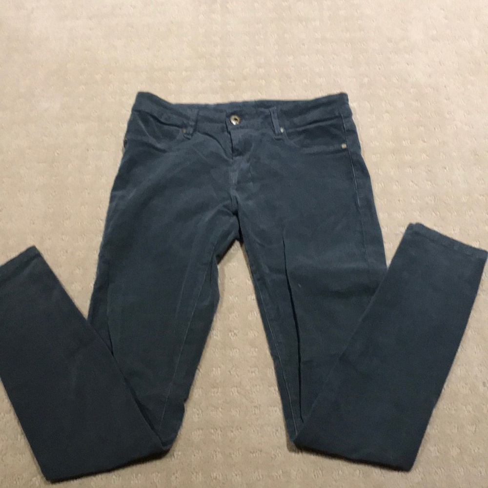 Blank NYC corduroy skinny jeans 26 gray